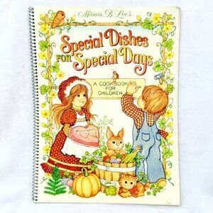 "Special Dishes For Special Days" Spiral-Bound 1980 Children's Cookbook